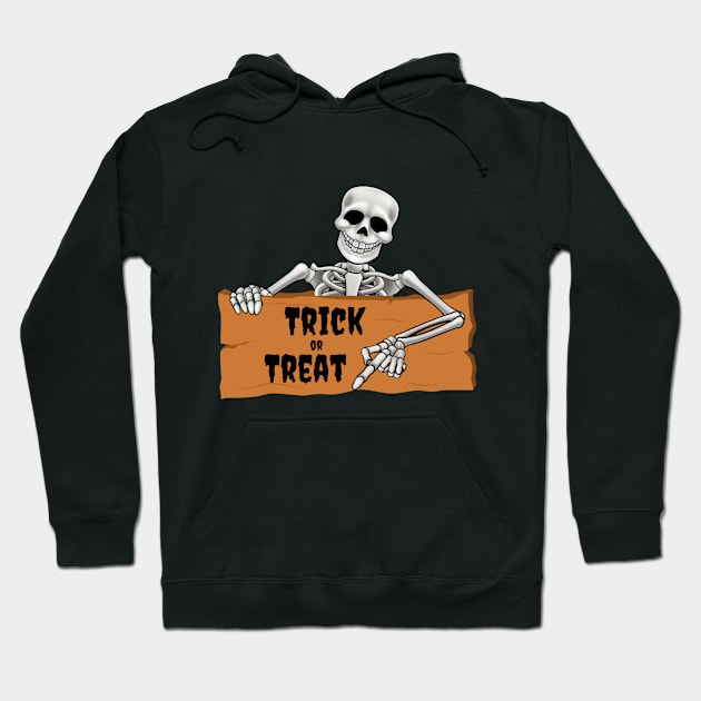 Trick or Treat? Hoodie by WonkeyCreations